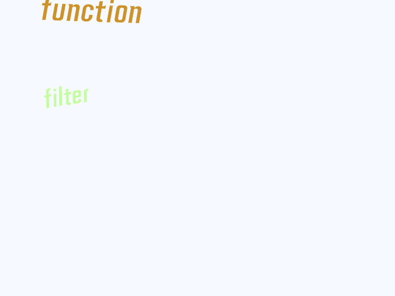 JavaScript 筛选方法 filter() 的使用