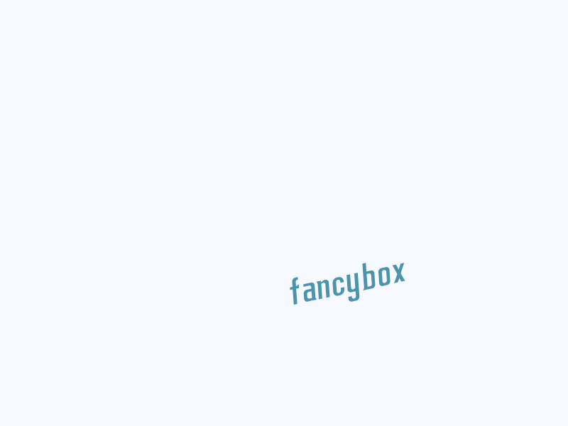 jquery 灯箱插件 fancybox 1.x