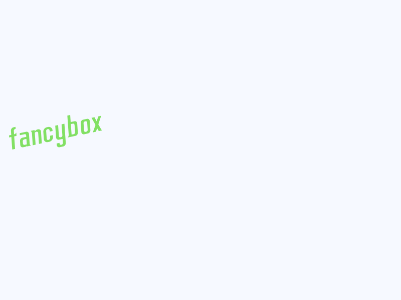 jquery 灯箱插件 fancybox 2.x