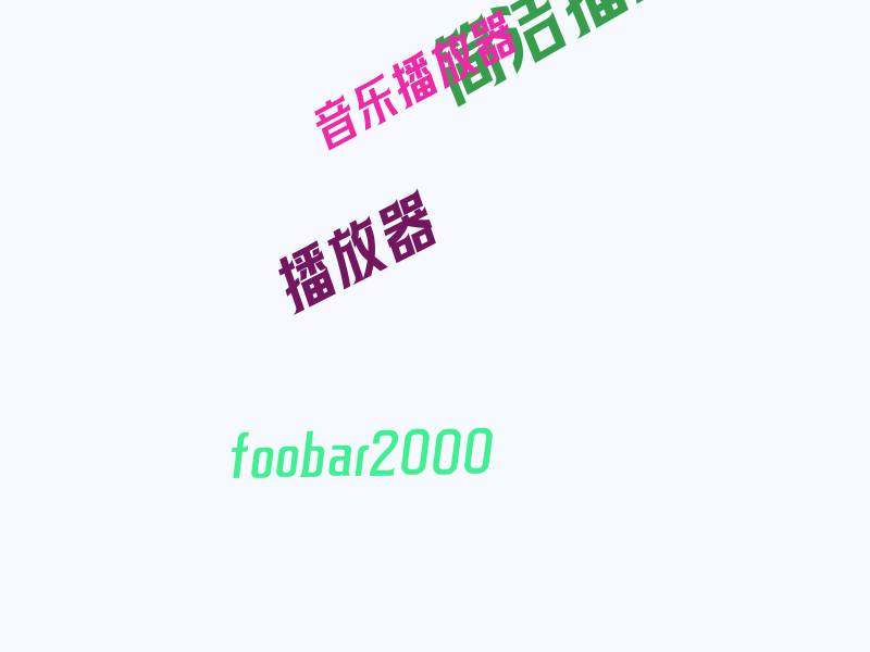 FlatWind 一个基于Foobar2000的简洁的音乐播放器