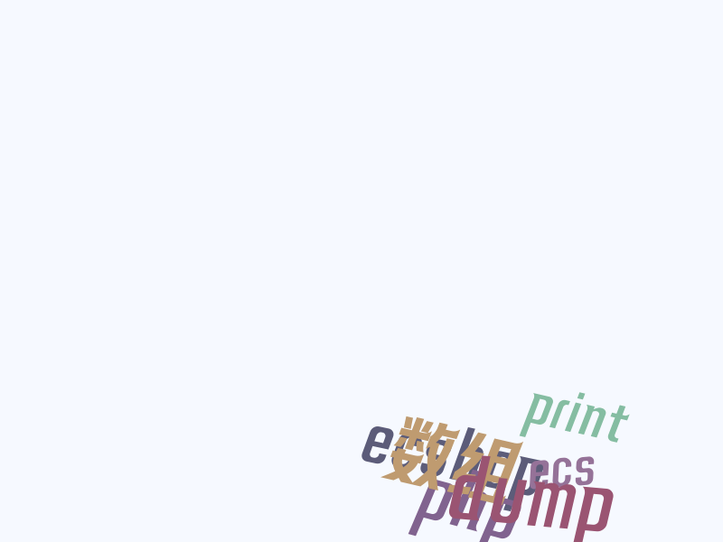 ecshop 3.6 在前台模板中打印数组